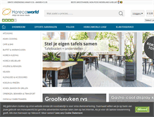 Tablet Screenshot of horecaworld.biz